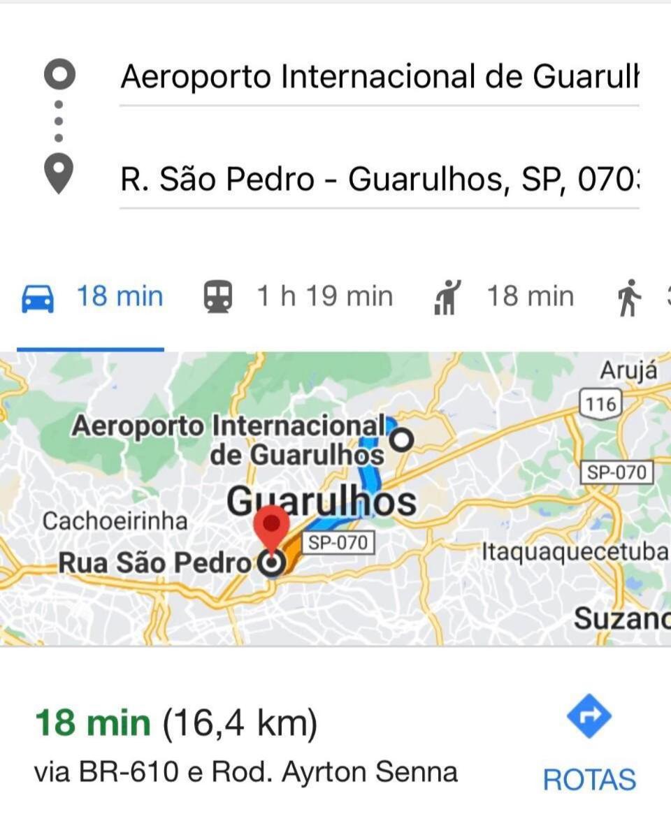 Quarto Proximo Aeroporto Guarulhos Hotel Bagian luar foto